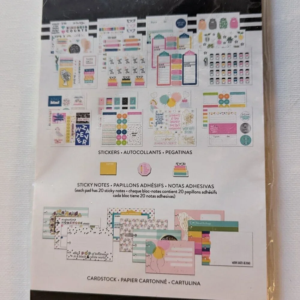 NWT Back to School Student 366 pcs Happy Planner Sticker Multi Pack Stickers NEW